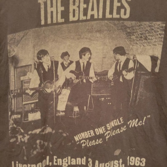 2013 The Beatles "Please Please Me" Number One Single Liverpool Men MEDIUM. - Picture 2 of 4